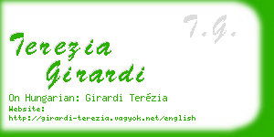 terezia girardi business card